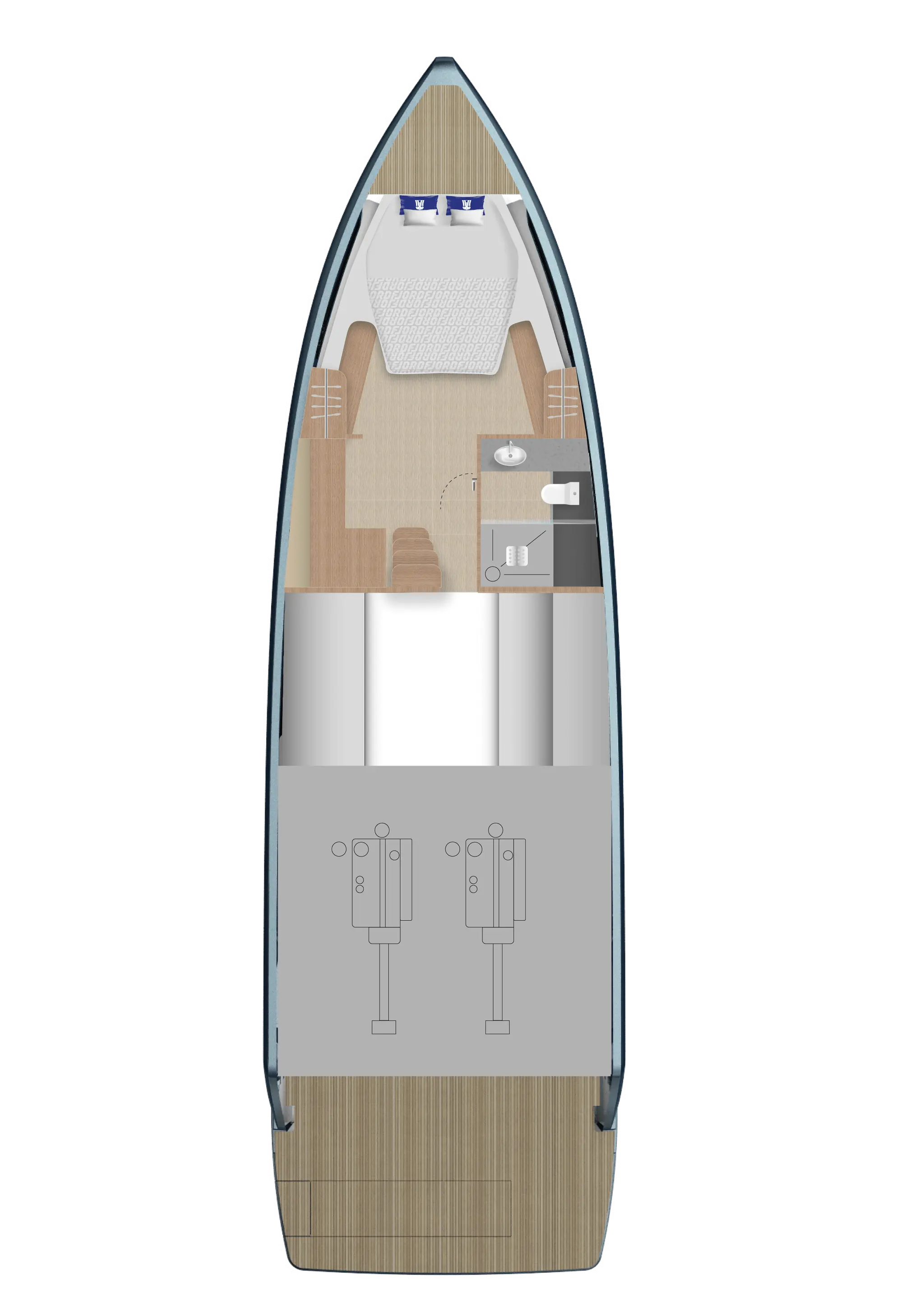 Fjord 41 XL Charter - Scandinavian Elegance