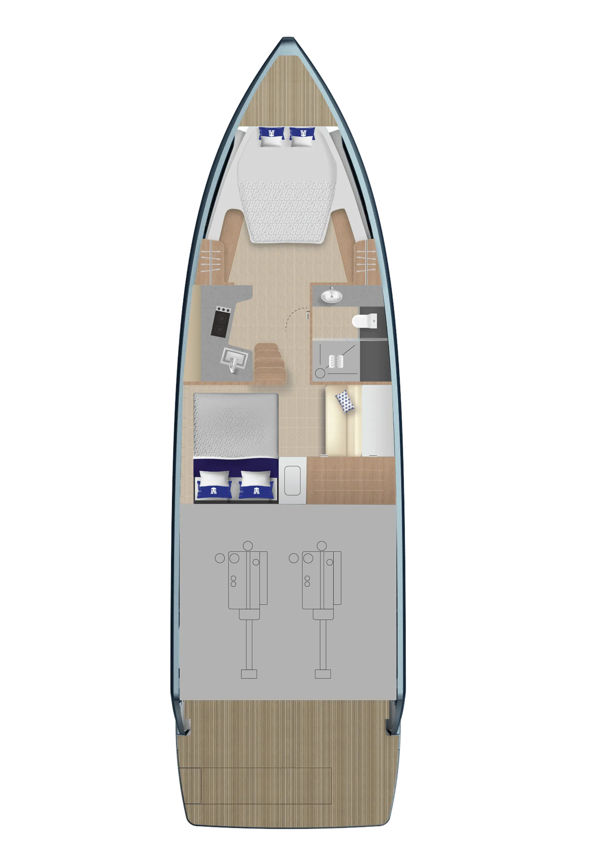 Fjord 41 XL Charter - Scandinavian Elegance